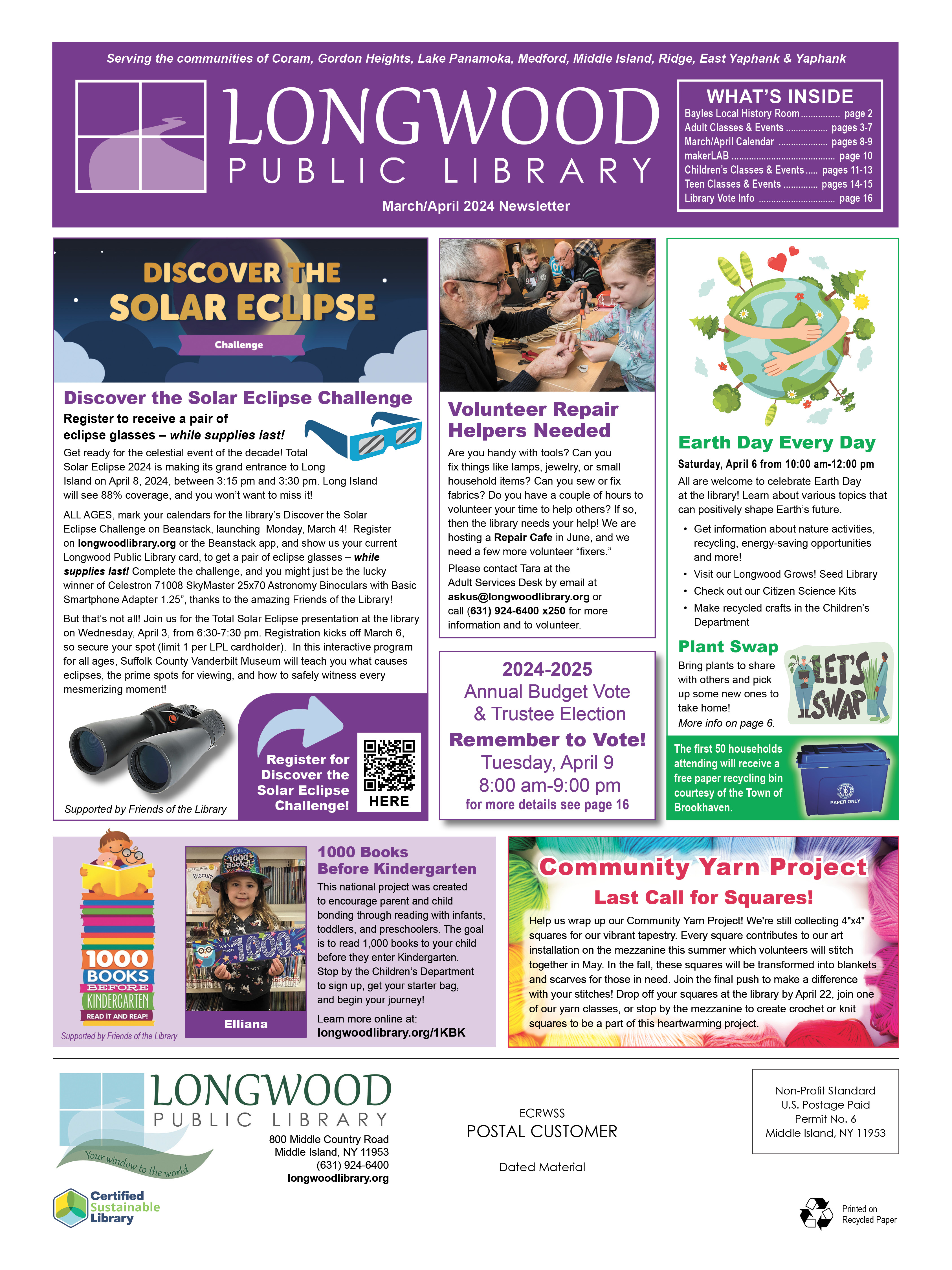 March/April 2024 Newsletter 