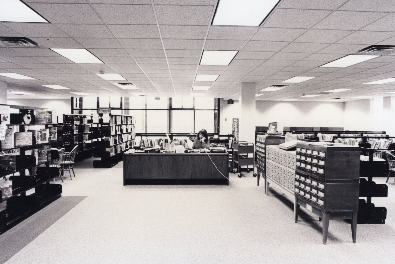 Middle Island Library - First Permanent Building