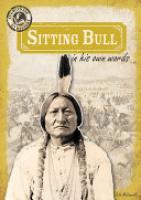 Cover image for Sitting Bull in His Own Words