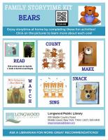 Bears Family Storytime Kit