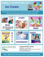 Family Storytime Kit: Ice Cream