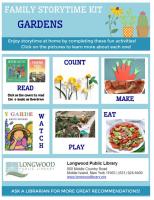 Family Storyitme Kit: Gardens