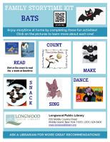 Bats Family Storytime Kit