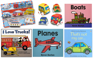 Transportation Stories on the Go Kit: Baby Bundle