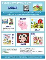 Farms Family Storytime Kit