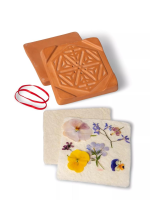 Terra Cotta Microwave Flower Press