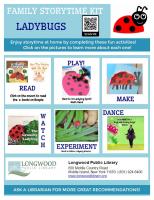 Ladybugs Family Storytime Kit