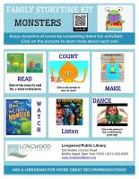 Monsters Family Storytime Kit