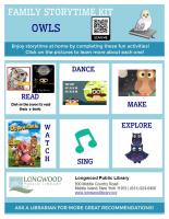 Owls Family Storytime Kit