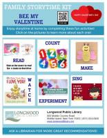 Family Storytime Kit: Bee My Valentine