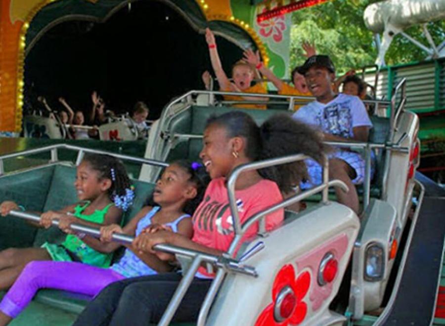 Adventureland rollercoaster